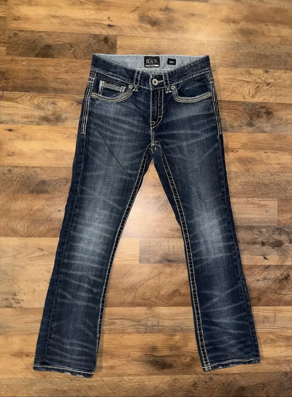 Buckle Black men’s bootleg blue jeans - Picture 1 of 16